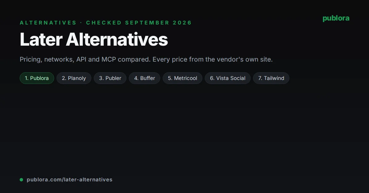 Later Alternatives